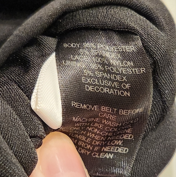 White House Black Market black cut in lace bodice jumpsuit size 8 - Picture 11 of 11